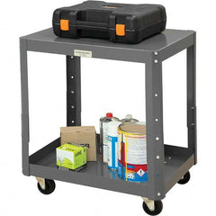 Durham - Stationary Work Benches, Tables Type: Machine Work Table Top Material: 16 Gauge Steel - USA Tool & Supply