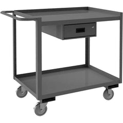 Durham - 1,200 Lb Capacity, 24-1/4" Wide x 54-1/4" Long x 37-5/8" High Heavy Duty Service Cart - USA Tool & Supply