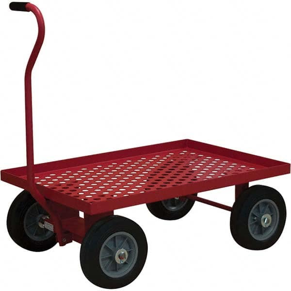 Durham - 1,200 Lb Capacity 5th Wheel Platform Wagon - USA Tool & Supply