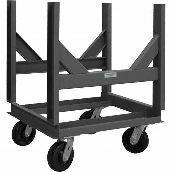 Durham - 4,000 Lb Capacity Bar Cradle Truck - USA Tool & Supply