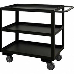 Durham - 1,200 Lb Capacity, 24-1/4" Wide x 54-1/4" Long x 33" High Heavy Duty Service Cart - USA Tool & Supply