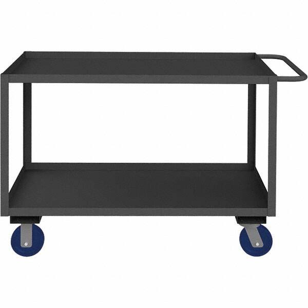 Durham - 2,400 Lb Capacity, 24-1/4" Wide x 54-1/4" Long x 36" High Heavy Duty Service Cart - USA Tool & Supply