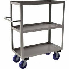 Durham - 1,200 Lb Capacity, 18-1/8" Wide x 42" Long x 47" High Mobile Cart - USA Tool & Supply