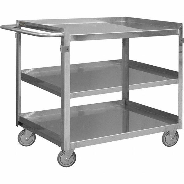 Durham - 600 Lb Capacity, 22-1/2" Wide x 42-7/16" Long x 34" High Mobile Cart - USA Tool & Supply