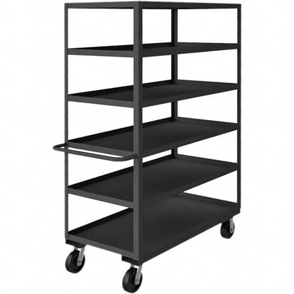 Durham - 3,000 Lb Capacity, 24-1/4" Wide x 54-1/4" Long x 73" High Heavy Duty Service Cart - USA Tool & Supply