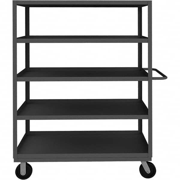 Durham - 3,000 Lb Capacity, 30-1/4" Wide x 66-1/4" Long x 68" High Heavy Duty Service Cart - USA Tool & Supply