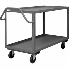 Durham - 1,400 Lb Capacity, 24-1/4" Wide x 54" Long x 37" High Service Cart - USA Tool & Supply