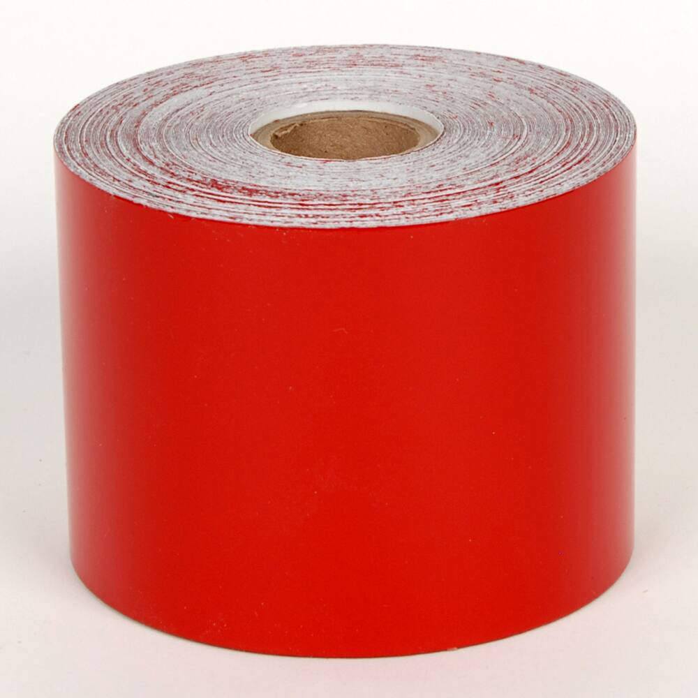 Cobra Systems - Labels, Ribbons & Tapes; Type: Vinyl Tape ; Color: Red ; For Use With: VNM4PRO ; Width (Inch): 3 ; Length (Feet): 75 ; Material: Vinyl - Exact Industrial Supply