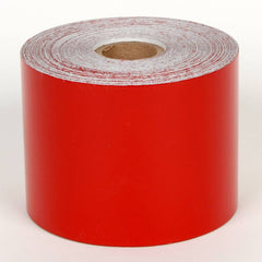 Cobra Systems - Labels, Ribbons & Tapes; Type: Vinyl Tape ; Color: Red ; For Use With: VNM4PRO ; Width (Inch): 3 ; Length (Feet): 75 ; Material: Vinyl - Exact Industrial Supply