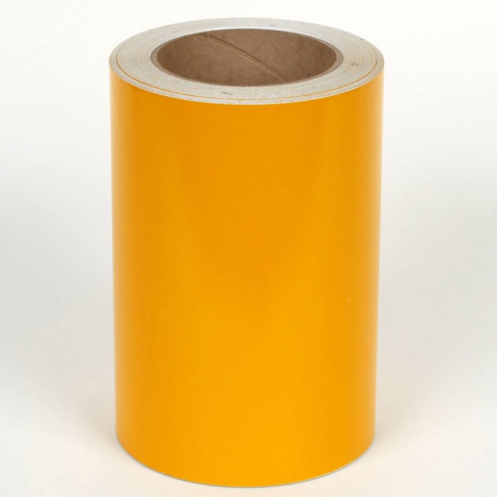 Cobra Systems - Labels, Ribbons & Tapes; Type: Vinyl Tape ; Color: Yellow ; For Use With: VNM8 ; Width (Inch): 8 ; Length (Feet): 75 ; Material: Vinyl - Exact Industrial Supply