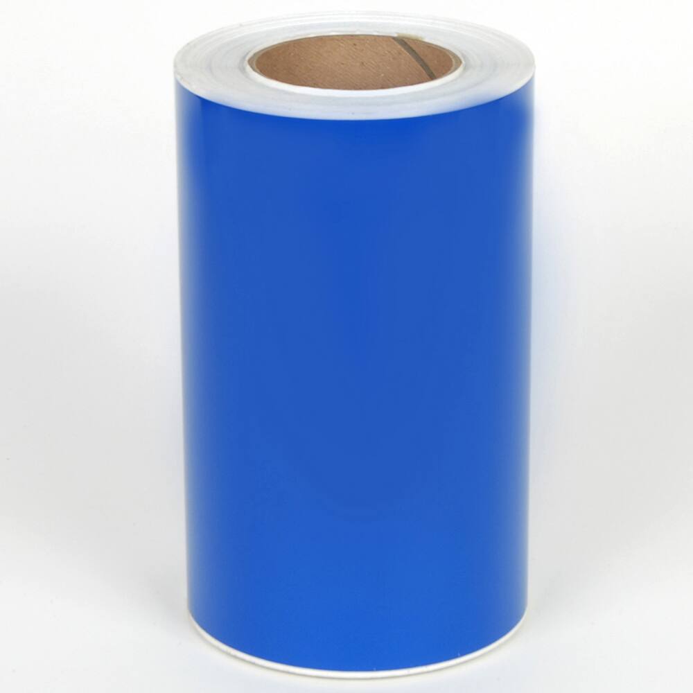 Cobra Systems - Labels, Ribbons & Tapes; Type: Vinyl Tape ; Color: Blue ; For Use With: VNM8 ; Width (Inch): 7 ; Length (Feet): 150 ; Material: Vinyl - Exact Industrial Supply