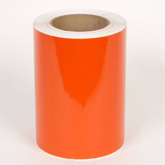 Cobra Systems - Labels, Ribbons & Tapes; Type: Vinyl Tape ; Color: Orange ; For Use With: VNM8 ; Width (Inch): 7 ; Length (Feet): 150 ; Material: Vinyl - Exact Industrial Supply