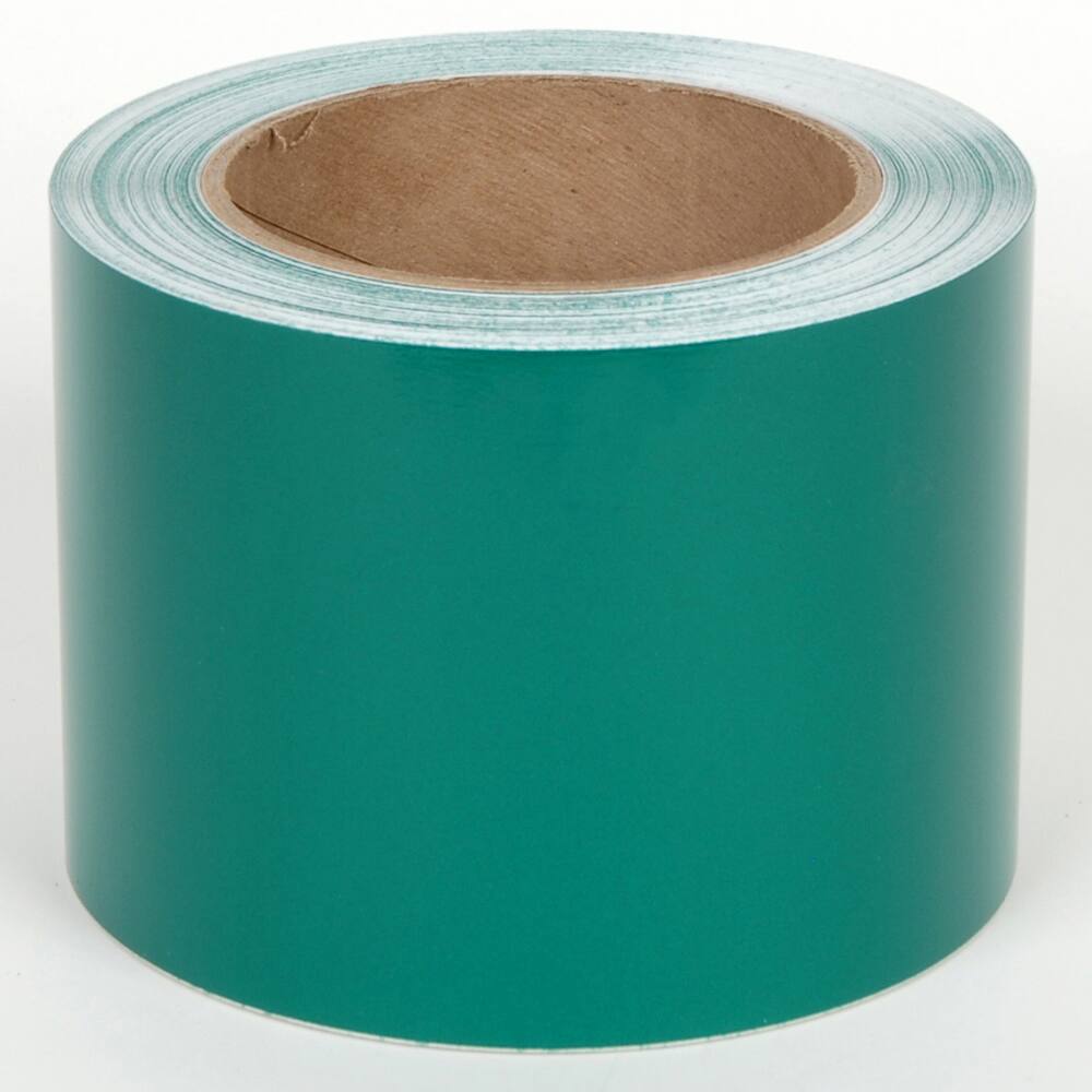 Cobra Systems - Labels, Ribbons & Tapes; Type: Vinyl Tape ; Color: Green ; For Use With: VNM8 ; Width (Inch): 6 ; Length (Feet): 75 ; Material: Vinyl - Exact Industrial Supply