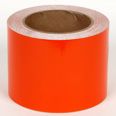 Cobra Systems - Labels, Ribbons & Tapes; Type: Vinyl Tape ; Color: Orange ; For Use With: VNM8 ; Width (Inch): 7 ; Length (Feet): 75 ; Material: Vinyl - Exact Industrial Supply