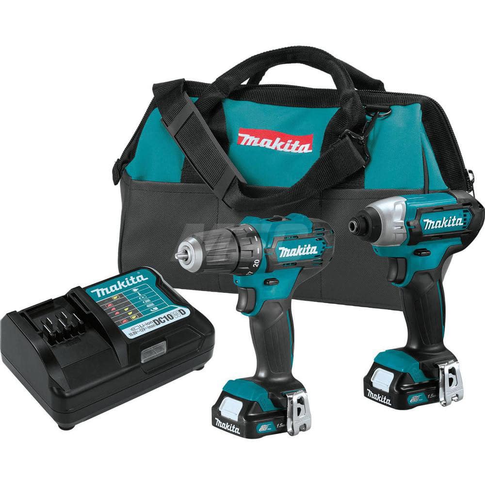 Cordless Tool Combination Kit: 12V