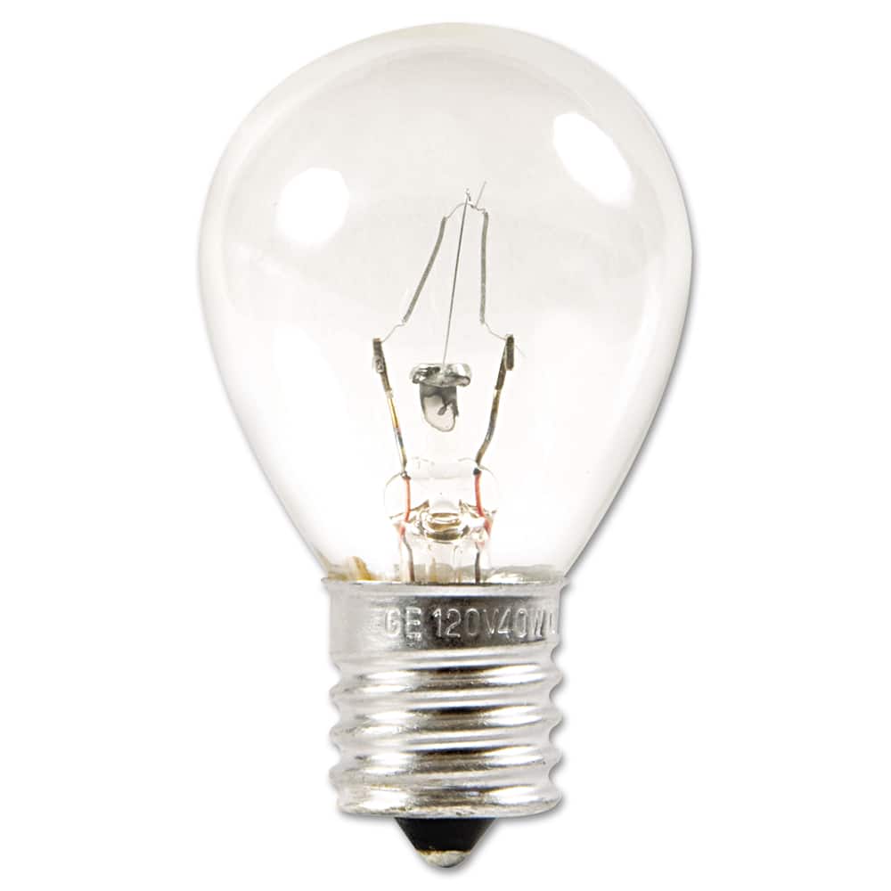 General Electric - Lamps & Light Bulbs; Lamp Technology: Incandescent ; Lamps Style: Residential/Office ; Lamp Type: S11 ; Wattage Equivalent Range: 40-59 ; Actual Wattage: 40.00 ; Base Style: Medium Screw - Exact Industrial Supply