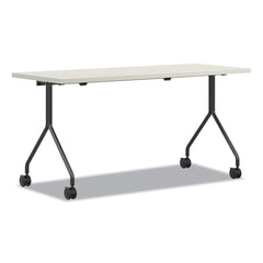 Hon - Stationary Tables; Type: Utility ; Material: High-Pressure Laminate ; Color: Black ; Height (Inch): 29 ; Length (Inch): 30 ; Width (Inch): 48 - Exact Industrial Supply