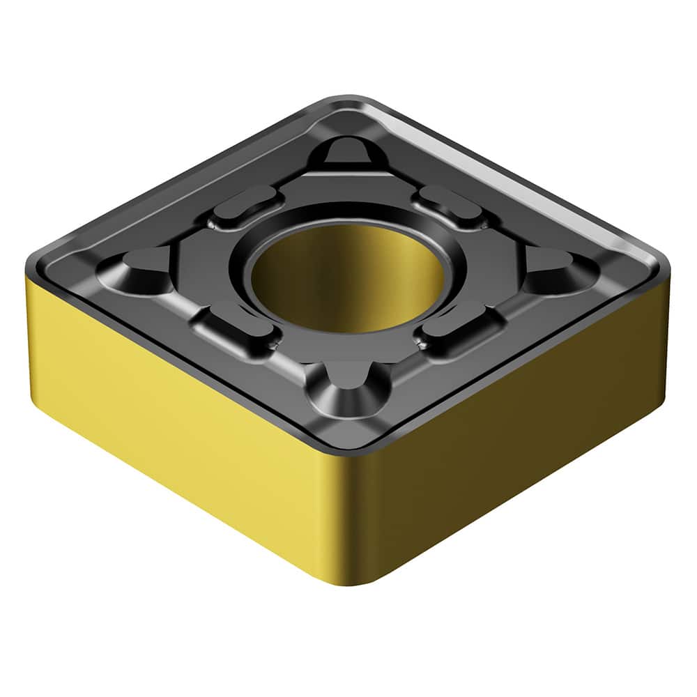 SNMG644-PR 4425 Carbide Turning Insert Al2O3/TiN/TiCN Finish, Neutral, 3/4″ Inscribed Circle, 1/4″ Thick, Triangle