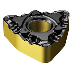 WNMG331-PF 4415 Carbide Turning Insert Al2O3/TiN/TiCN Finish, Neutral, 3/8″ Inscribed Circle, 0.0156″ Corner Radius, 3/16″ Thick, 80° Triangle