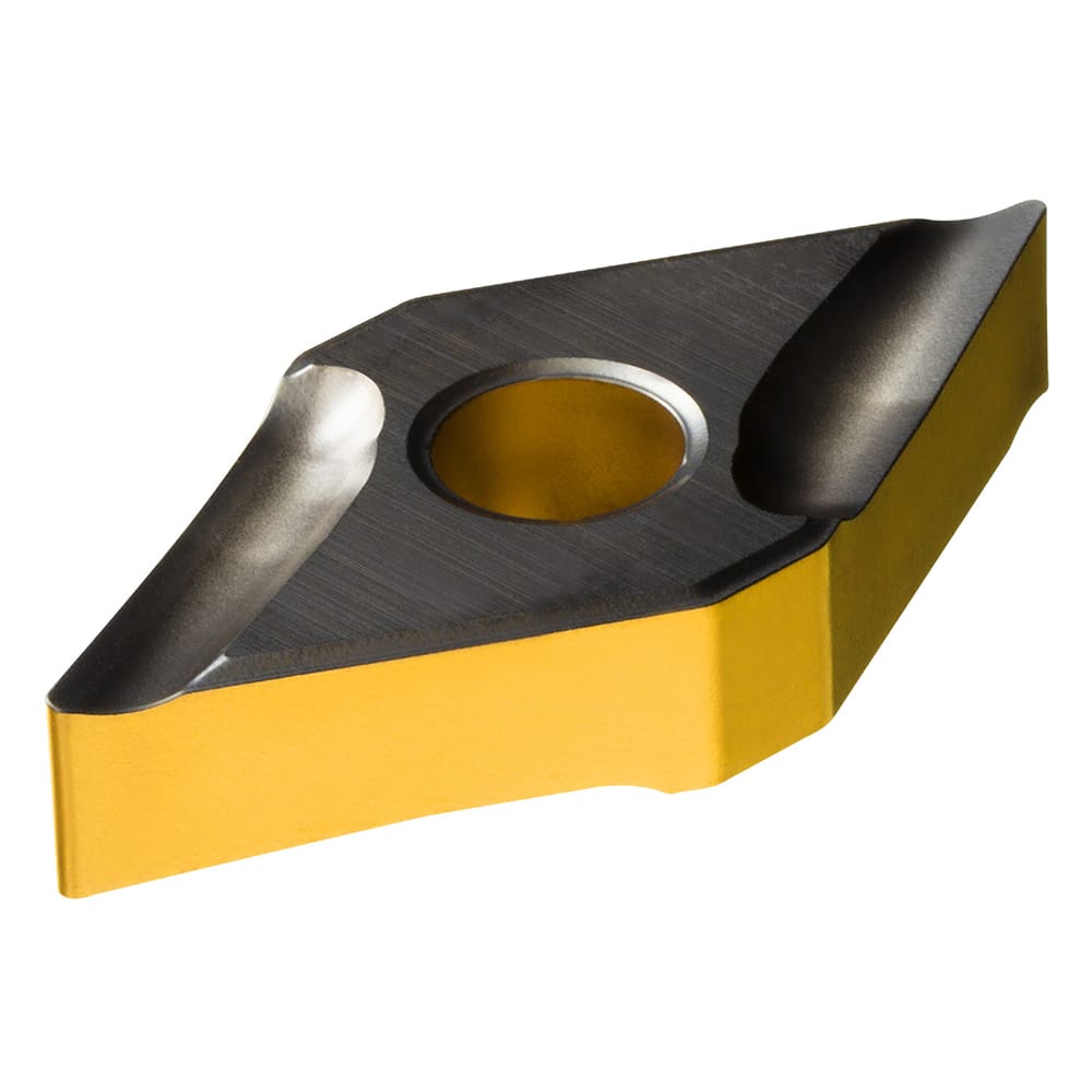 Turning Insert:  DNMG 15 04 08R-K 4415,  Solid Carbide TiCN, Al2O3 & TiN Finish,  Right Hand,  0.0313″ Corner Radius,  N/A Diamond 55 ™,  Series  DNMG..R & L-K