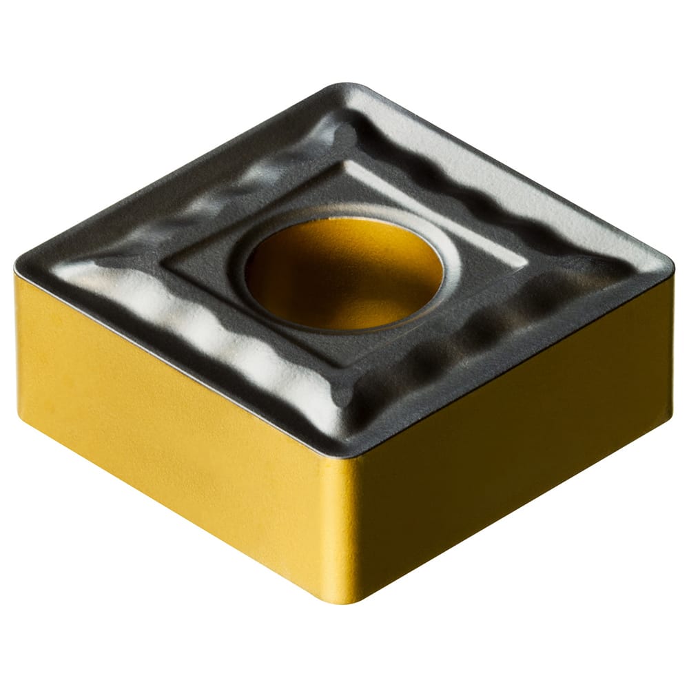 Turning Insert:  SNMG 19 06 16-QM 4415,  Solid Carbide TiCN, Al2O3 & TiN Finish,  Neutral,  0.0625″ Corner Radius,  N/A Square,  Series  SNMG-QM