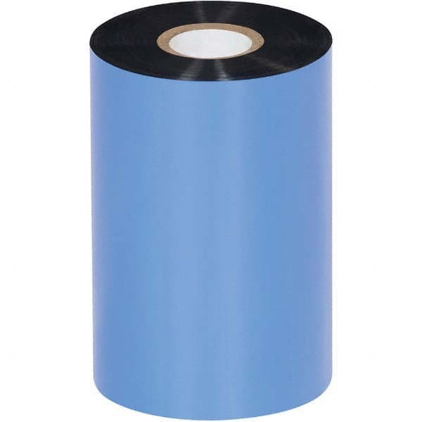 Value Collection - 4.33" x 1476' Black Wax/Resin Thermal Transfer Ribbon - USA Tool & Supply