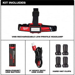 Milwaukee Tool - Hands-free Flashlight - USA Tool & Supply