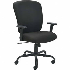ALERA - 41-3/4 to 45-1/4" High Big and Tall Chair - USA Tool & Supply