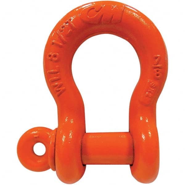 CM - Shackles Nominal Chain Size: 7/8 Load Limit (Ton): 8.50 - USA Tool & Supply