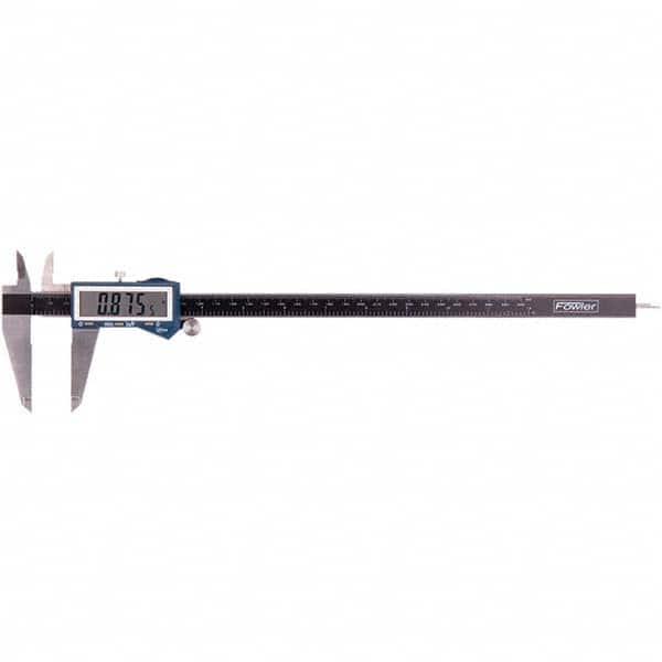 Fowler - 0 to 12" Range, 0.01mm Resolution, IP54 Electronic Caliper - USA Tool & Supply