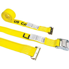 US Cargo Control - Slings & Tiedowns (Load-Rated) Type: Ratchet Tie Down Width (Inch): 2 - USA Tool & Supply