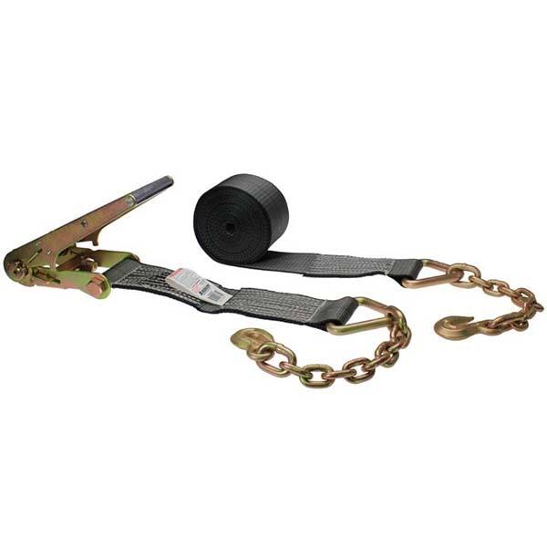US Cargo Control - Slings & Tiedowns (Load-Rated) Type: Ratchet Tie Down Width (Inch): 4 - USA Tool & Supply