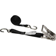 US Cargo Control - Slings & Tiedowns (Load-Rated) Type: Ratchet Tie Down Width (Inch): 1 - USA Tool & Supply