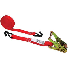 US Cargo Control - Slings & Tiedowns (Load-Rated) Type: Ratchet Tie Down Width (Inch): 1 - USA Tool & Supply