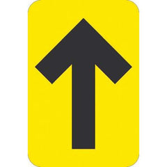 NMC - Adhesive Backed Floor Signs Message Type: COVID-19 Graphic Type: Arrow - USA Tool & Supply