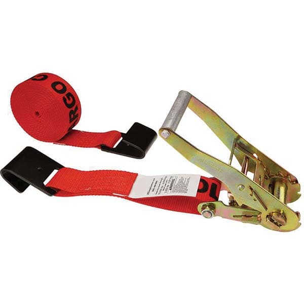 US Cargo Control - Slings & Tiedowns (Load-Rated) Type: Ratchet Tie Down Width (Inch): 2 - USA Tool & Supply