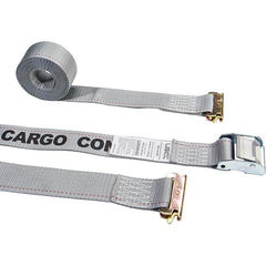 US Cargo Control - Slings & Tiedowns (Load-Rated) Type: Ratchet Tie Down Width (Inch): 2 - USA Tool & Supply