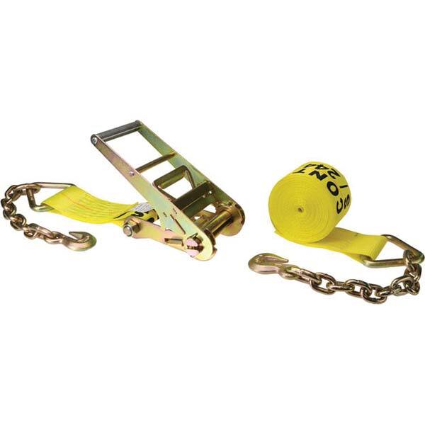 US Cargo Control - Slings & Tiedowns (Load-Rated) Type: Ratchet Tie Down Width (Inch): 4 - USA Tool & Supply