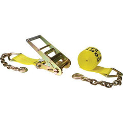 US Cargo Control - Slings & Tiedowns (Load-Rated) Type: Ratchet Tie Down Width (Inch): 4 - USA Tool & Supply