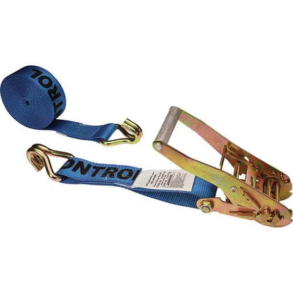 US Cargo Control - Slings & Tiedowns (Load-Rated) Type: Ratchet Tie Down Width (Inch): 2 - USA Tool & Supply