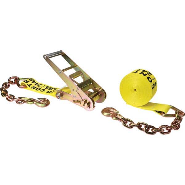 US Cargo Control - Slings & Tiedowns (Load-Rated) Type: Ratchet Tie Down Width (Inch): 3 - USA Tool & Supply