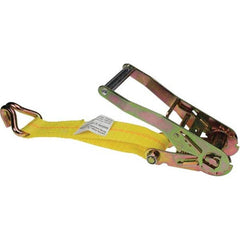 US Cargo Control - Slings & Tiedowns (Load-Rated) Type: Ratchet Tie Down Width (Inch): 2 - USA Tool & Supply