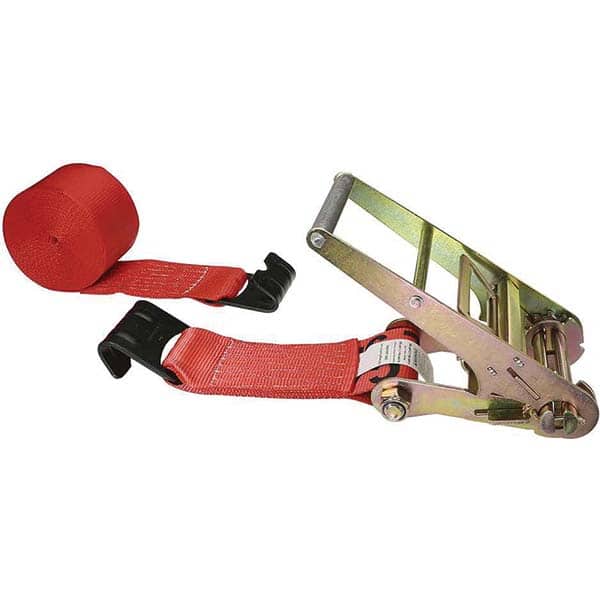 US Cargo Control - Slings & Tiedowns (Load-Rated) Type: Ratchet Tie Down Width (Inch): 4 - USA Tool & Supply