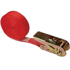US Cargo Control - Slings & Tiedowns (Load-Rated) Type: Ratchet Tie Down Width (Inch): 1 - USA Tool & Supply