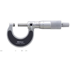 8″-9″ Measuring Range-0.001″ Graduation - Ratchet Thimble - Carbide Face - Outside Micrometer - USA Tool & Supply