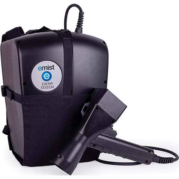 EMist - Electrostatic Sanitizing Equipment Type: Disinfectant Sprayer Material: Plastic/Metal - USA Tool & Supply