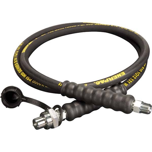 Enerpac - Hydraulic Pump Hose Inside Diameter (Inch): 0.375 Hose Length (Feet): 6.00 - USA Tool & Supply