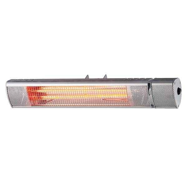 Comfort Zone - Electric Radiant Heaters Type: Halogen Radiant, Golden Tube Maximum BTU Rating: 5120 - USA Tool & Supply