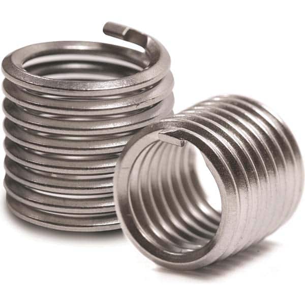 Recoil - Free-Running Inserts Thread Size: #2-56 Overall Insert Length (Decimal Inch): 0.1290 - USA Tool & Supply