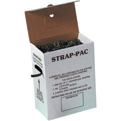 Value Collection - Strapping Kits Type: Polypropylene Strapping Kit Contents: 3000' of 1/2" Polypropylene; 300 Metal Buckles; Tensioner; Cutter - USA Tool & Supply